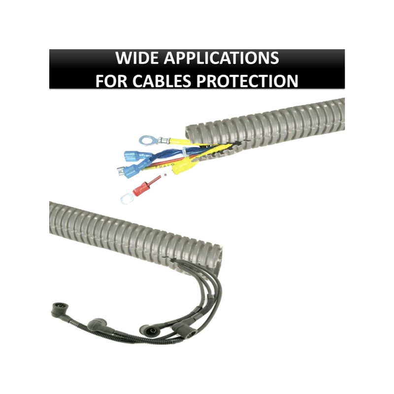 Kable Kontrol® Polyethylene Wire Loom Tubing - 3/8
